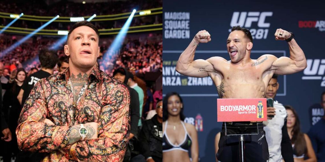 Conor McGregor and Michael Chandler